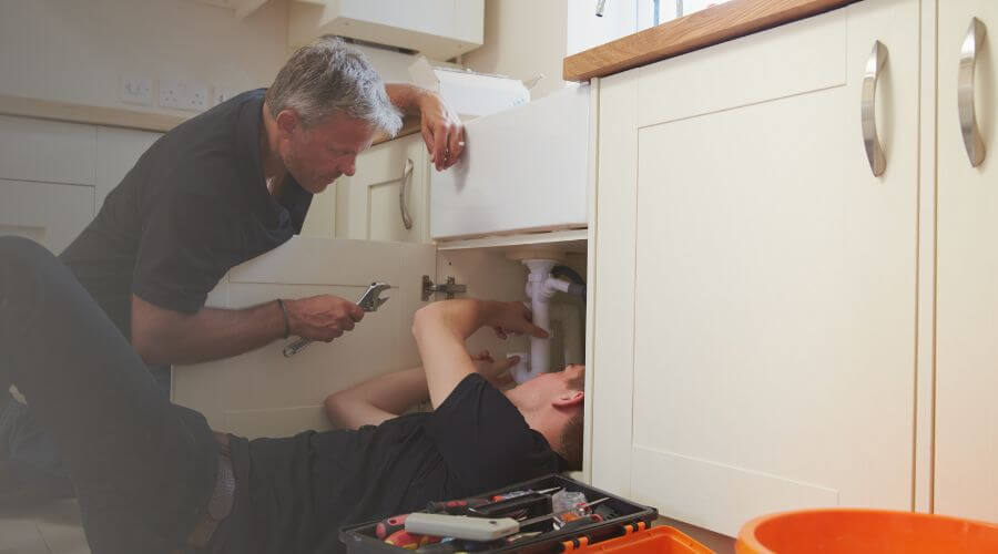 Professional burst pipe repair services in Larsen Bay, AK